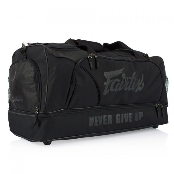 Fairtex Black Heavy Duty Gym Bag