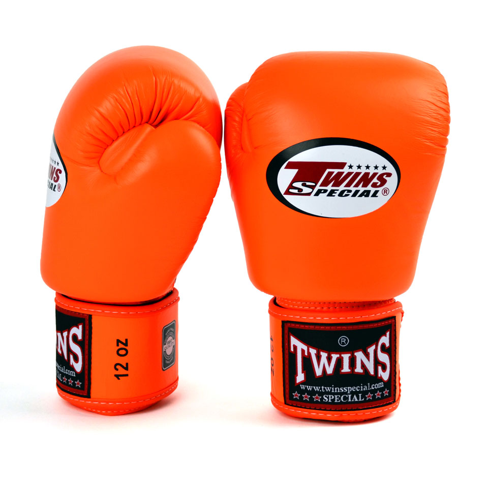 boxing gloves orange