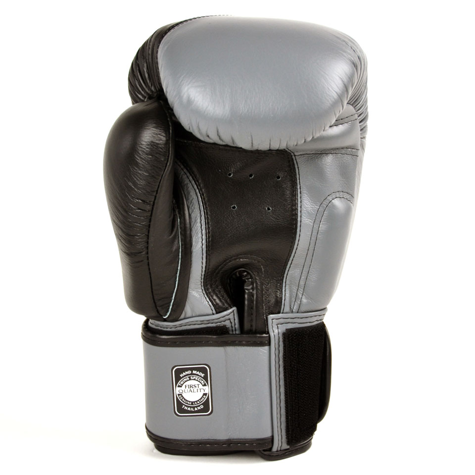 Twins Black-grey 2-tone Boxing Gloves - Boxing Fit Academy