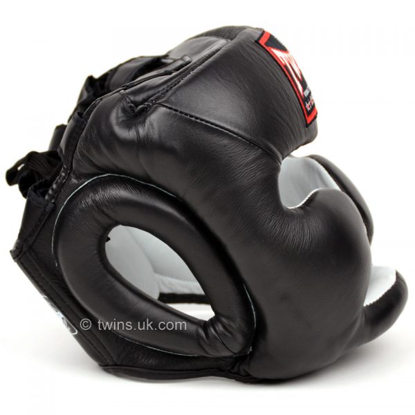 Twins Black Sparring Headguard - Image 2