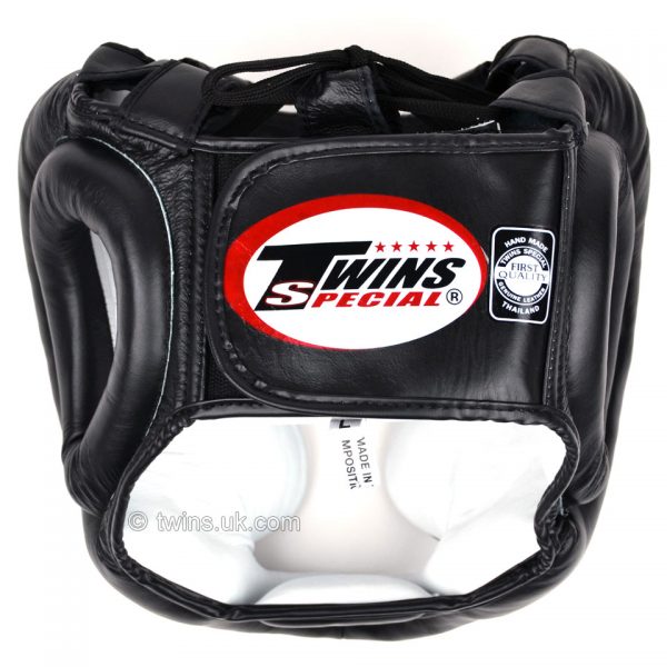 Twins Black Sparring Headguard - Image 4