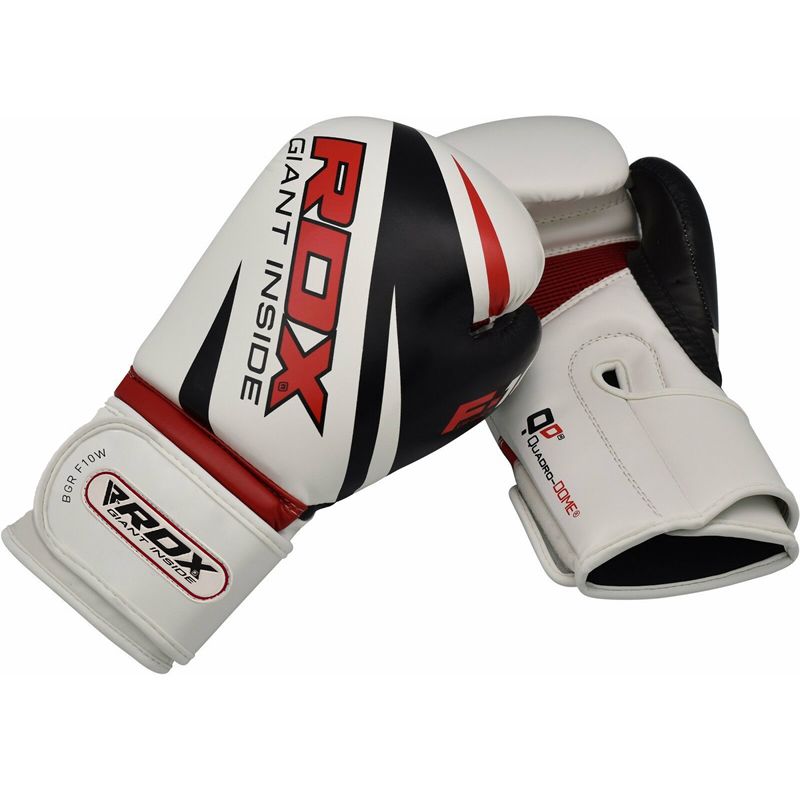 Rdx F10 Boxing Gloves White/Pink