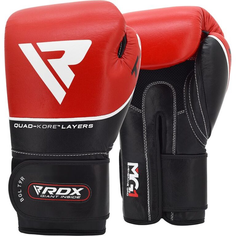 RDX T9 Ace Leather Boxing Gloves Boxing Fit Academy