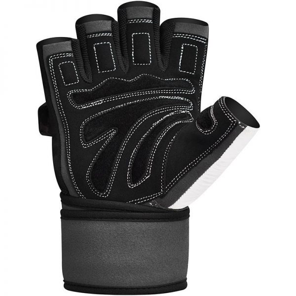 RDX L1 Leather Bodybuilding Gym Gloves - Image 6