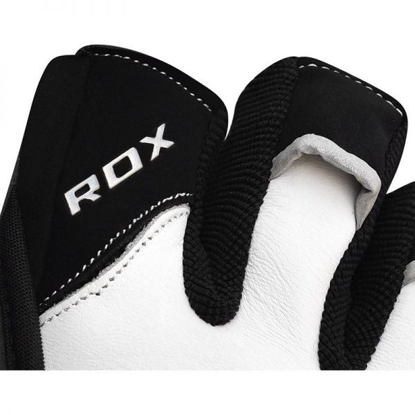 RDX L1 Leather Bodybuilding Gym Gloves - Image 3