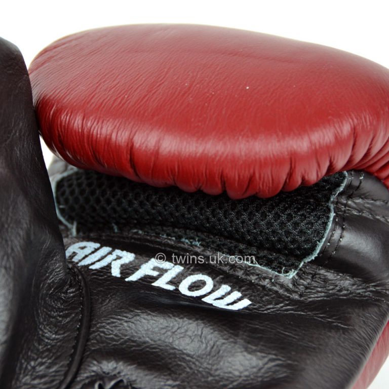 Twins Air Flow Bag Gloves MaroonBlack Boxing Fit Academy