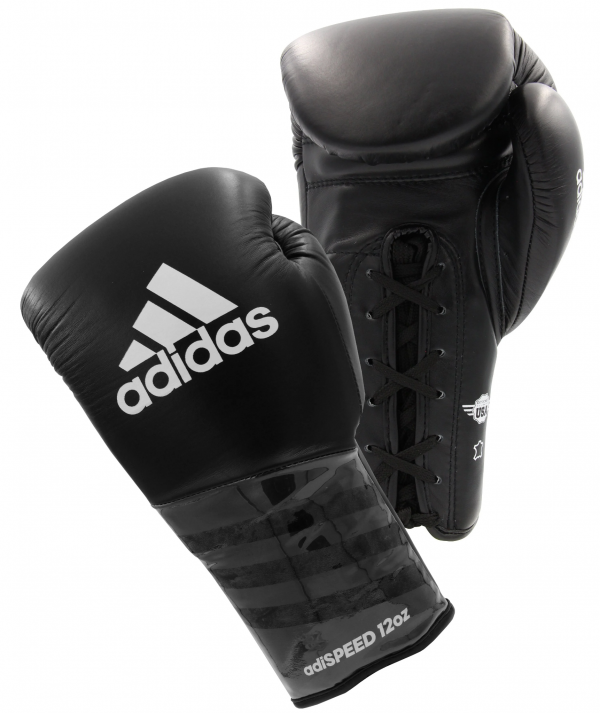 Adidas AdiSpeed PRO Lace Boxing Gloves - Image 2